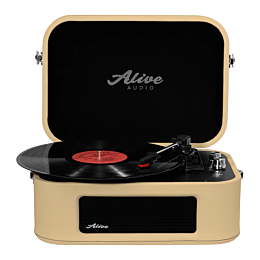 Проигрыватель виниловых дисков Alive Audio STORIES Café Crème c Bluetooth STR-06-CC