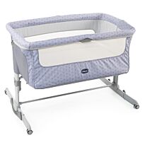 Chicco: Кроватка-манеж Next2Me Dream Silver 0м+