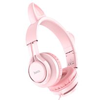Наушники полноразмерные HOCO W36 Cat (Pink)
