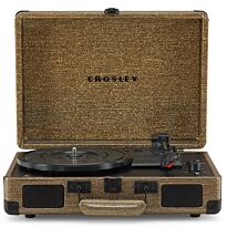 Проигрыватель виниловых дисков CROSLEY CRUISER PLUS CR8005F-GA4 Soft Gold c двухсторонним Bluetooth