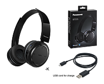 Panasonic: Наушники-накладные RP-BTD5E-K Bluetooth черный