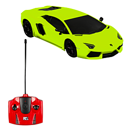 Машинка на радиоуправлении Lamborghini Aventador LP700-4, зеленый 1:18