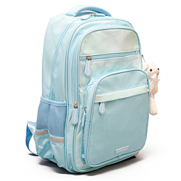 Рюкзак ErichKrause SchoolLine с двумя отделениями и грудной перемычкой 21L Trendy Blue