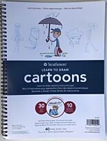 Блок бумаги CARTOON для скетчей  23х30,5 40л.104 г/м