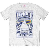 Футболка Pink Floyd Carnegie Hall Poster Men WHT 1XL