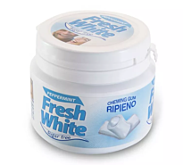 Жевательная резинка Fresh White Ripieno Peppermint 77гр