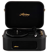 Проигрыватель виниловых дисков Alive Audio STORIES Glam Noir c Bluetooth STR-06-GN