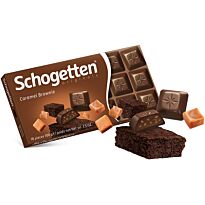 SCHOGETTEN Шоколад Карамель Брауни 100 г
