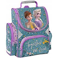 Рюкзак школьный PASO DISNEY FROZEN, одно отделение/жесткая спинка. 36x28x15 см