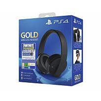 Gold Wireless Stereo Headset + Fortnite