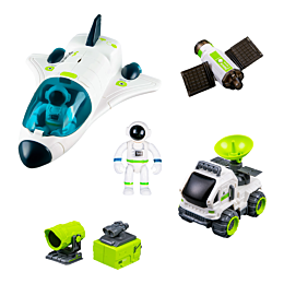 Space Exploring: Игровой набор "Космический шатл", со светом и звуком