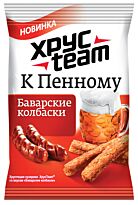 Сухарики "Хрусteam STIX" Баварские колбаски 75гр
