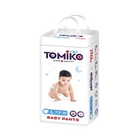 Tomiko: Подгузники-трусики детские размер L (9-14 кг), 46 шт