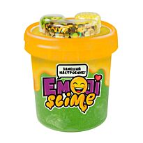 Игрушка в наборе "Slime Emoji" 120 мл, зеленый