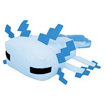 Minecraft: Мягкая игрушка Axolotl голубой 34см