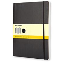 Блокнот Moleskine Classic, 19х25см, в клетку, мягкая обложка, черный