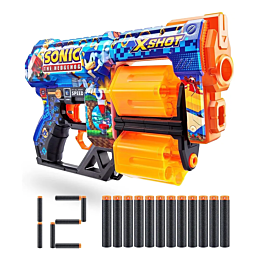 X-Shot: Skins. Бластер Dread Sonic - Sonic с 12 стрелами