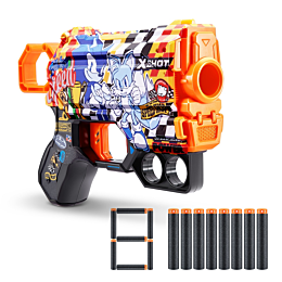 X-Shot: Skins. Бластер Menace Sonic - Super Speed с 8 стрелами