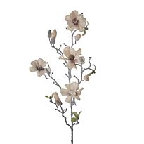 House of seasons: Ветка декоративная "Бежевая магнолия", 0,74 x 0,54 x 0,09