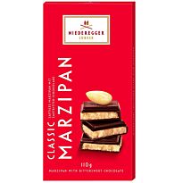 NIEDEREGGER марципан 40 % в тёмном шоколаде 110г
