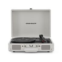 Проигрыватель виниловых дисков CROSLEY CRUISER PLUS White Sands c двухсторонним Bluetooth CR8005F-WS4