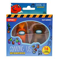 Among Us: Series 2. Набор штампиков 2шт. С сыром и Мишка