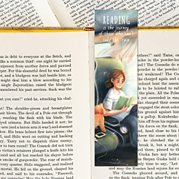 Закладка для книг «ПУТЕШЕСТВИЕ КНИГОЛЮБА»