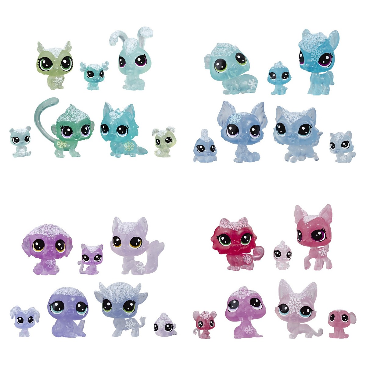 Littlest Pet Shop: ИГР.НАБОР 7 ПЕТОВ ХОЛОДНОЕ ЦАРСТВО