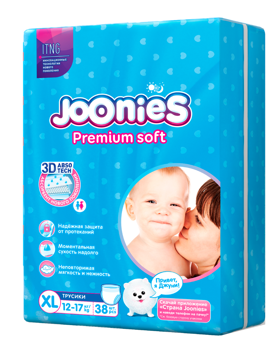 Подгузники 12 17 кг. Подгузники Joonies Premium. Joonies Premium Soft XL подгузники.