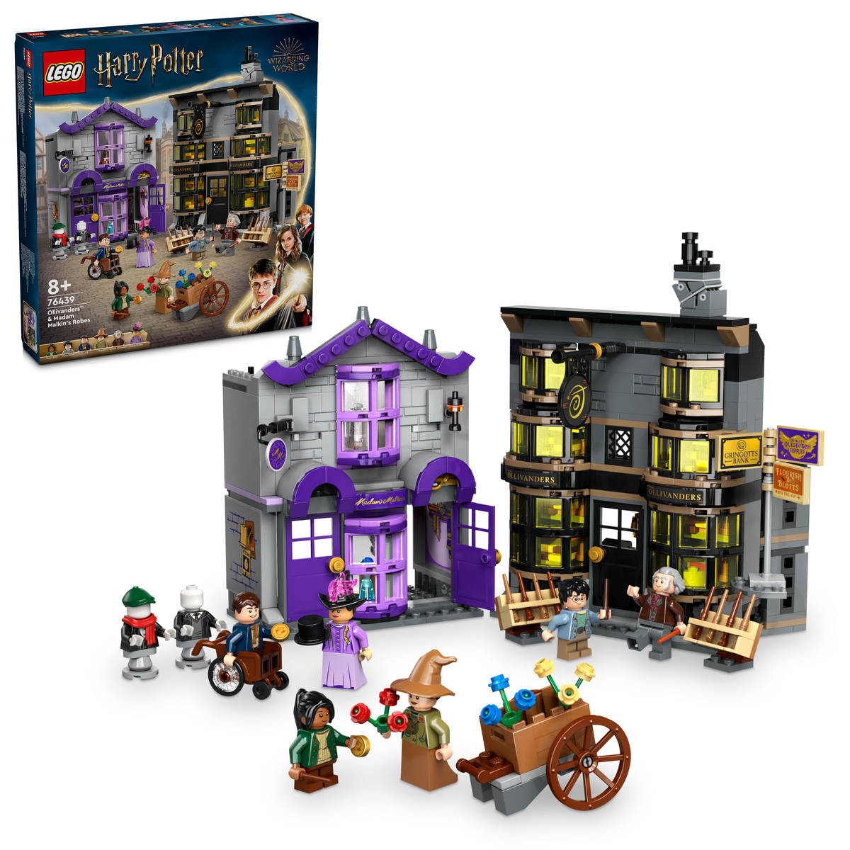 LEGO: Мантии Олливандера и мадам Малкин Harry Potter 76439: купить  недорогой конструктор из серии LEGO Harry Potter в интернет-магазине Marwin  | Алматы, Казахстан 1446327