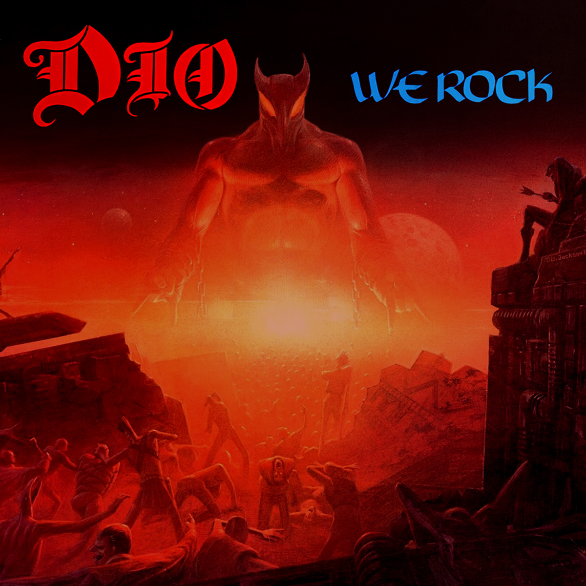 The last in line dio. Dio обложки альбомов. Группа Dio. Dio we Rock обложка. Dio "last in line".