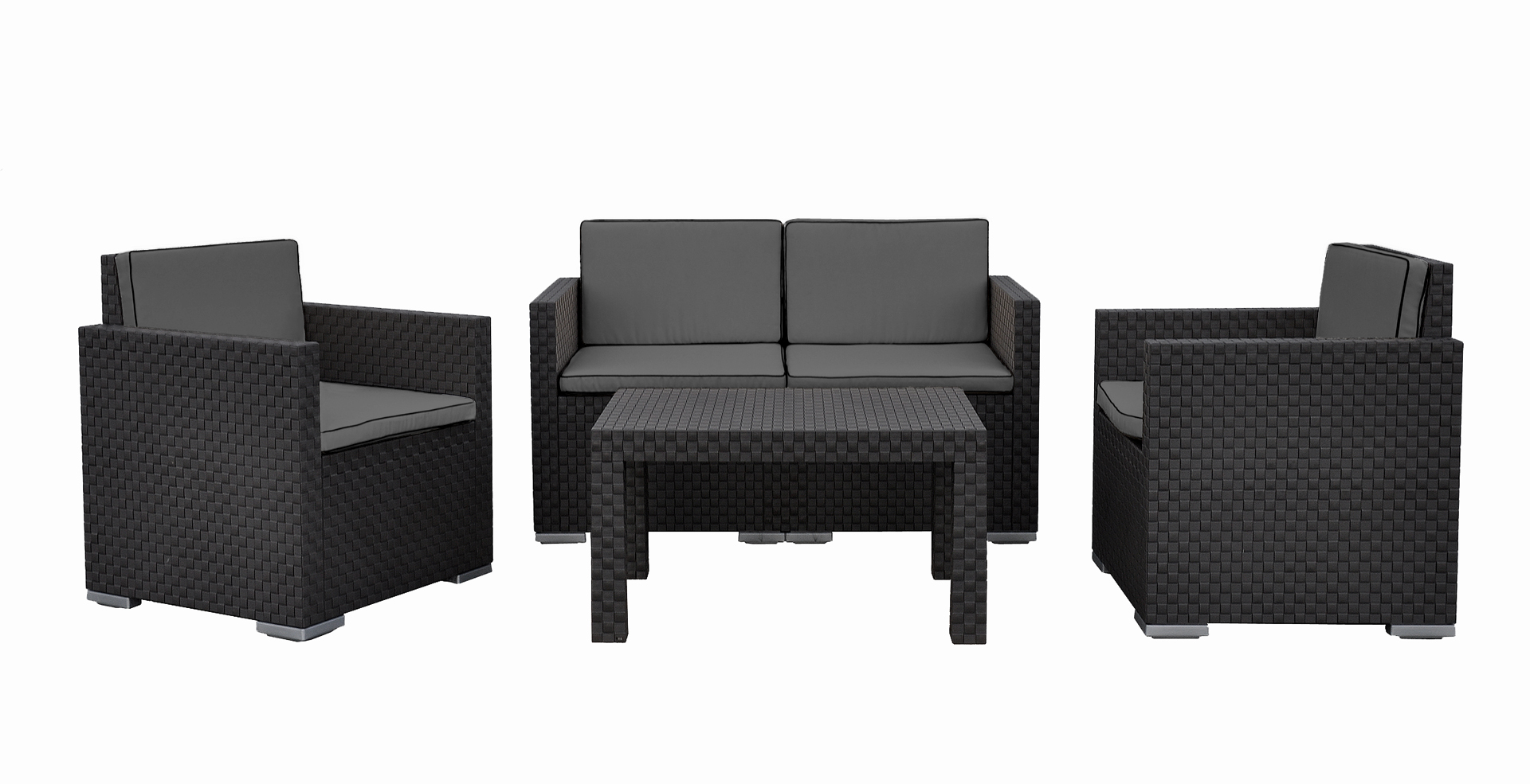 Комплект садовой мебели: кресла, диван, стол; Koopman y54400960
