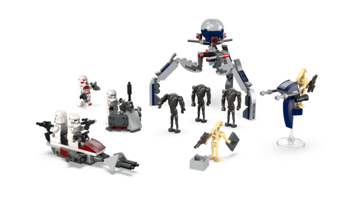 LEGO: Боевой Набор «клоны Против Дроидов» Star Wars 75372: Купить.