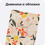 Каталог кацелярии для школы: дневники и обложки